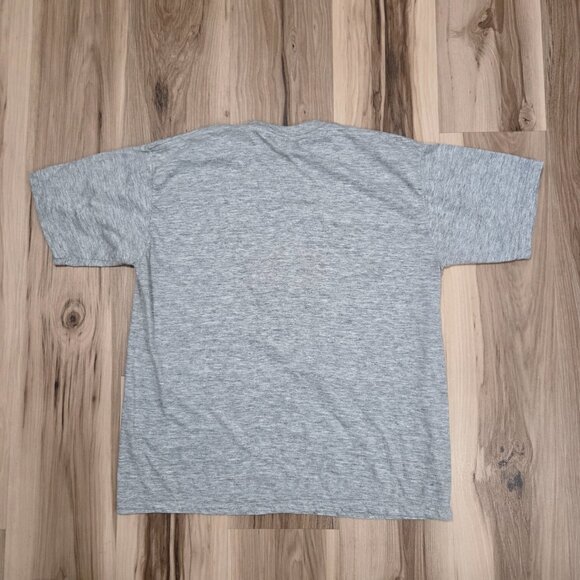 Vintage "Nike" T Shirt Men L Gray Short Sleeve Athletic West 80s Spain - Picture 6 of 9